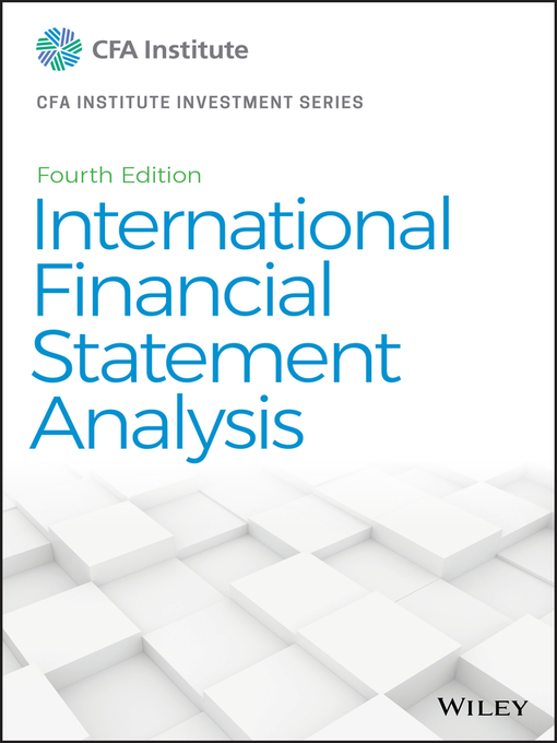 Title details for International Financial Statement Analysis by Thomas R. Robinson - Available